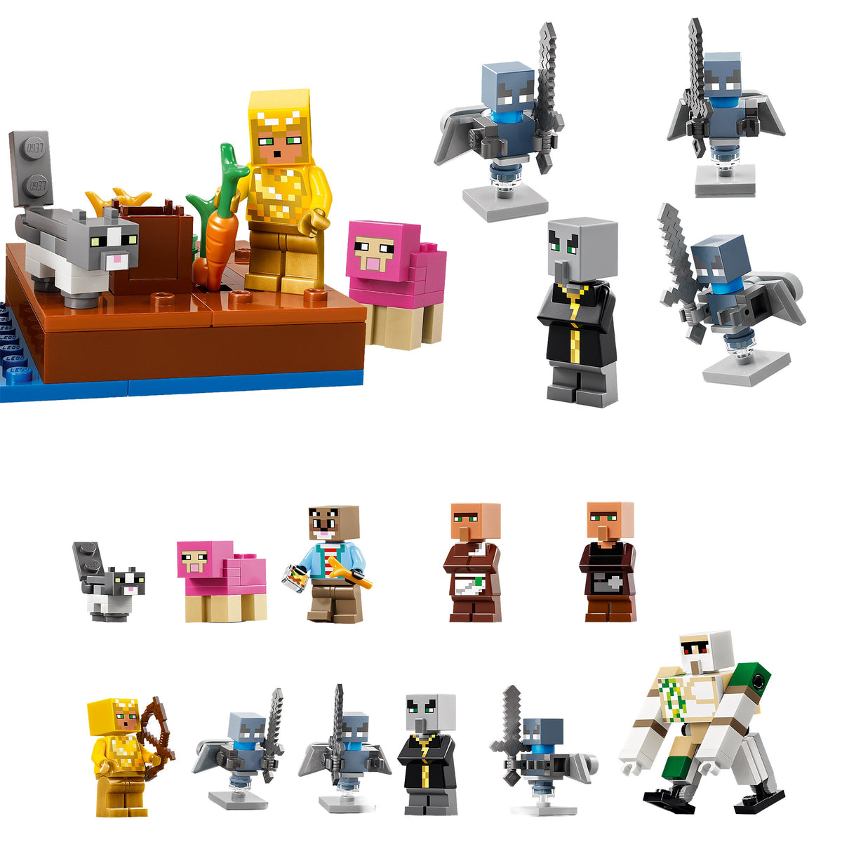 LEGO Minecraft Evoker Village Attack 21596