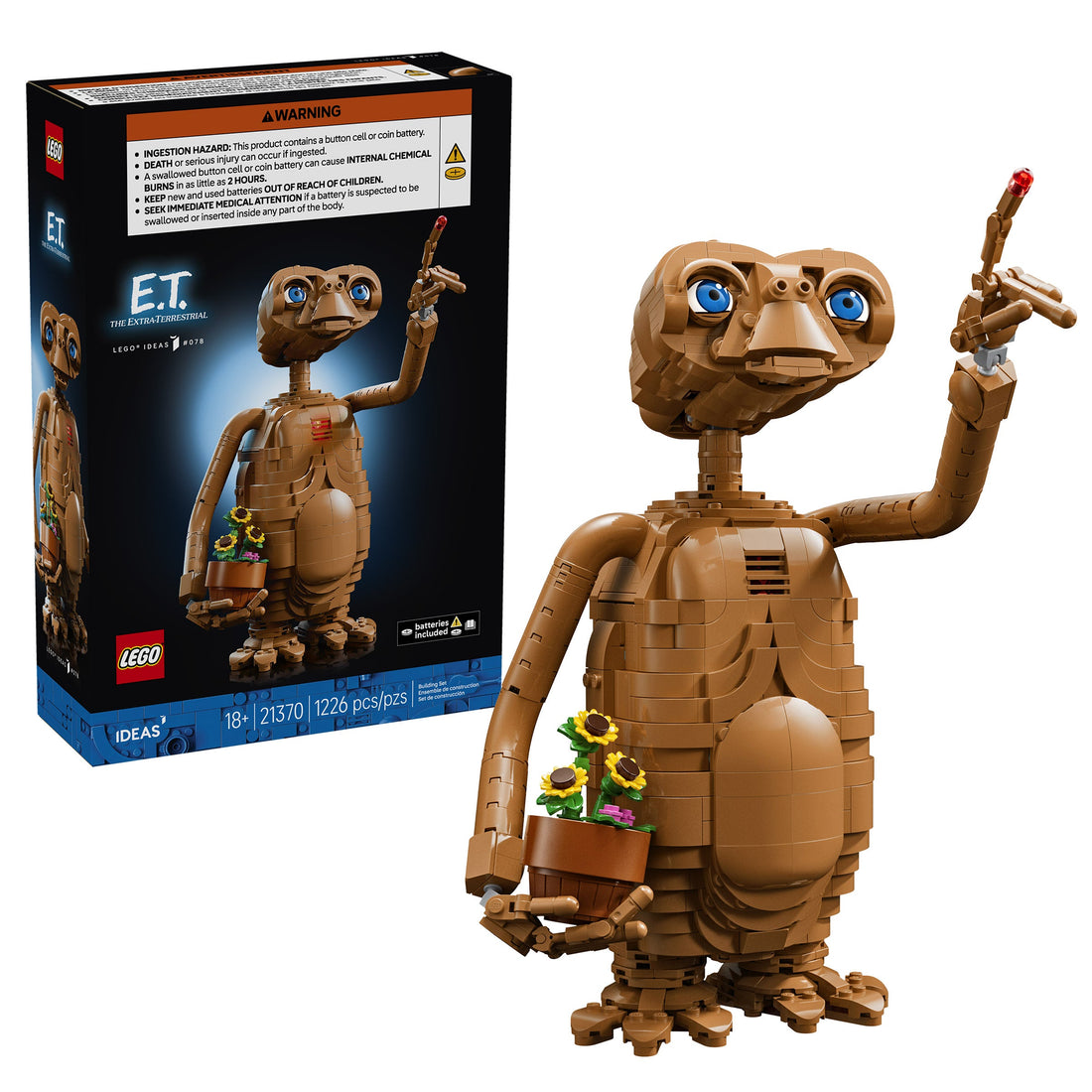 LEGO Ideas E.T. the Extra-Terrestrial 21370