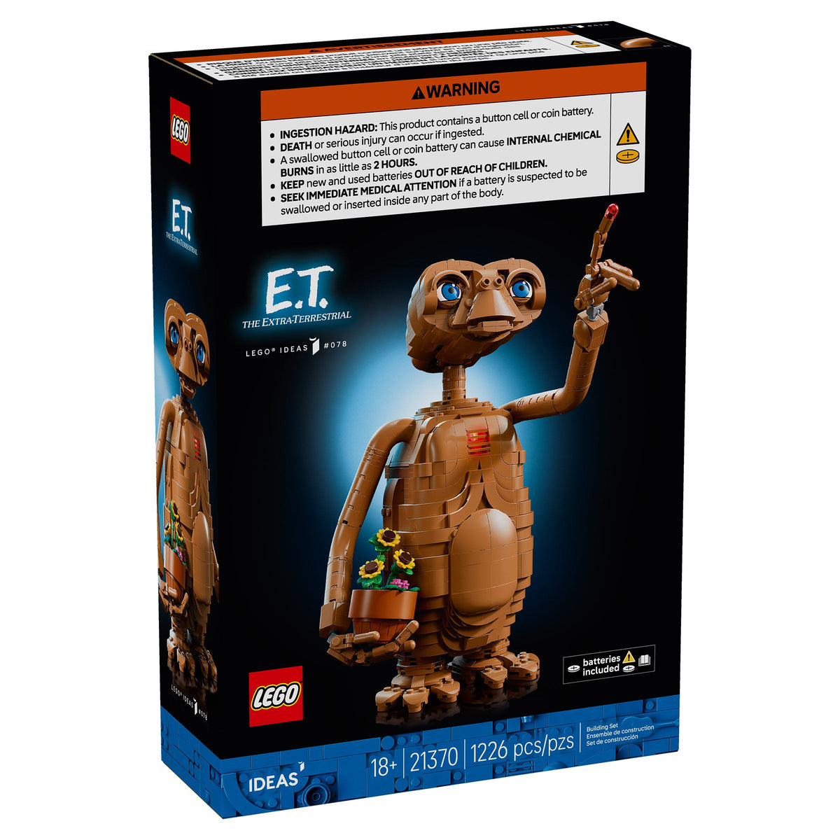 LEGO Ideas E.T. the Extra-Terrestrial 21370