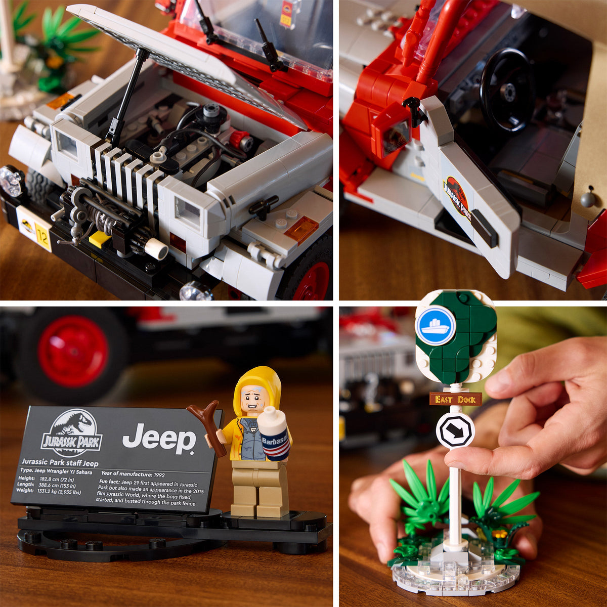 LEGO Jurassic World Jurassic Park Jeep Wrangler 77984