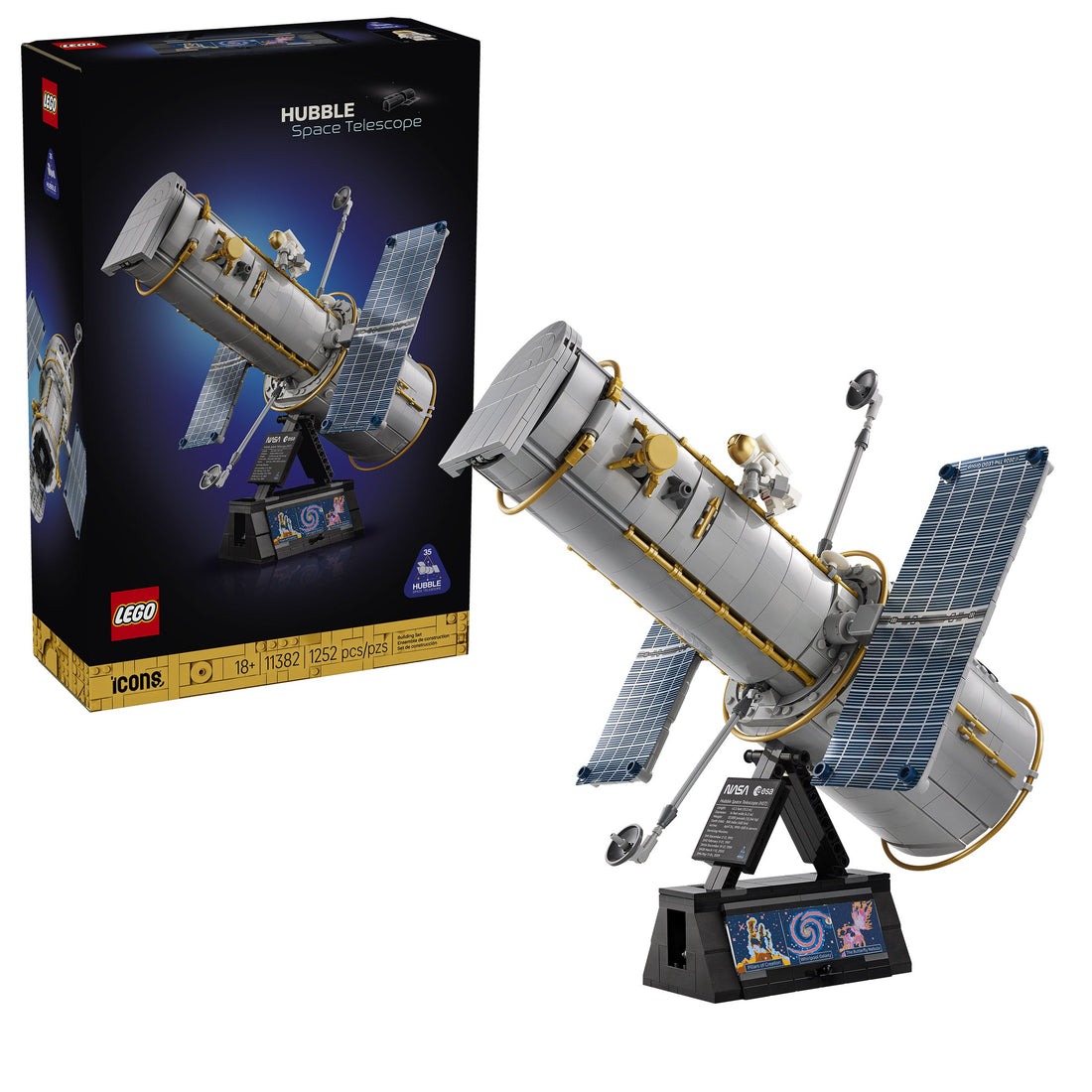 LEGO Icons Hubble Space Telescope 11382