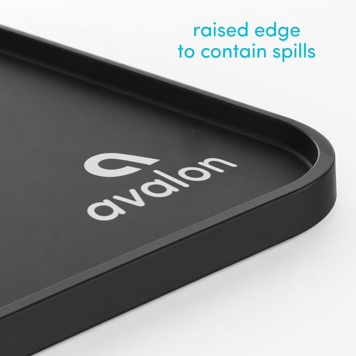 Avalon Non-Slip Silicone Water Cooler Mat Black MAT-BLK