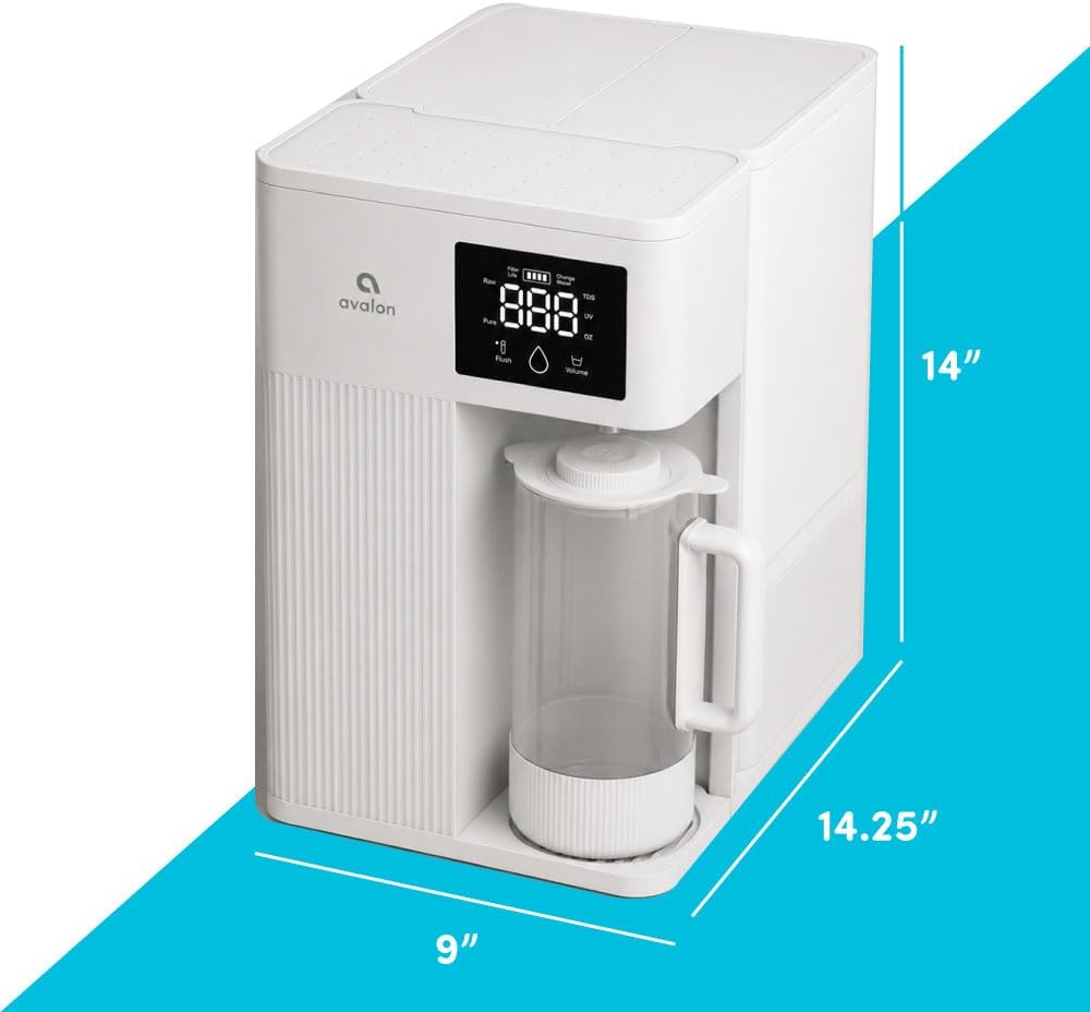 Avalon Countertop Reverse Osmosis Water Dispenser White A60-RO