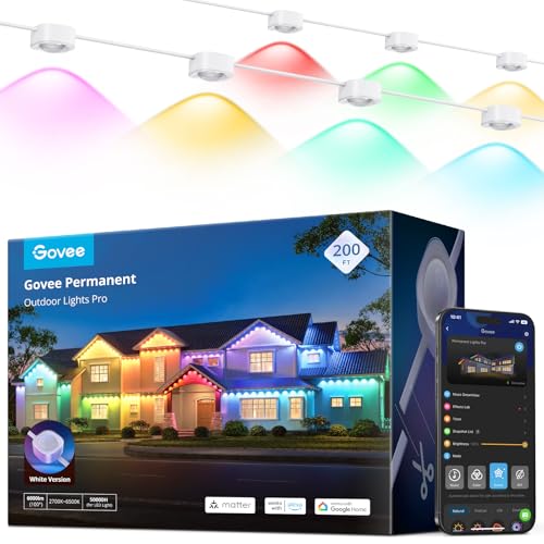 Govee Permanent Outdoor Lights Pro 60m 120-LED H706C