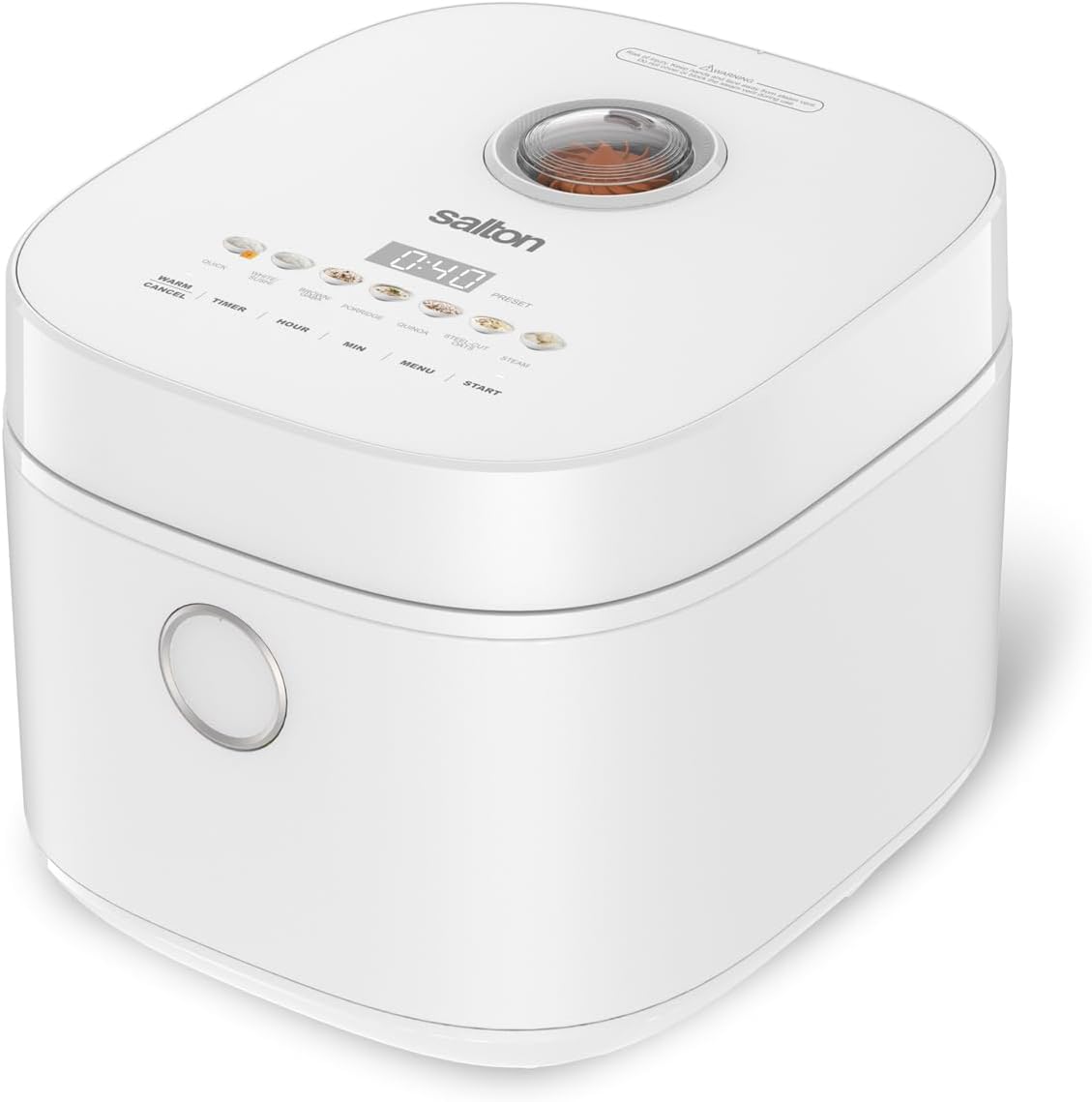 Automatic Rice Cooker with Food Steaming Basket