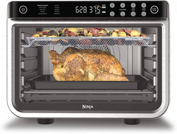 DT201C, Foodi 10-In-1 XL Pro Air Fry Oven, Stainless Steel, 1800W (Canadian Version)
