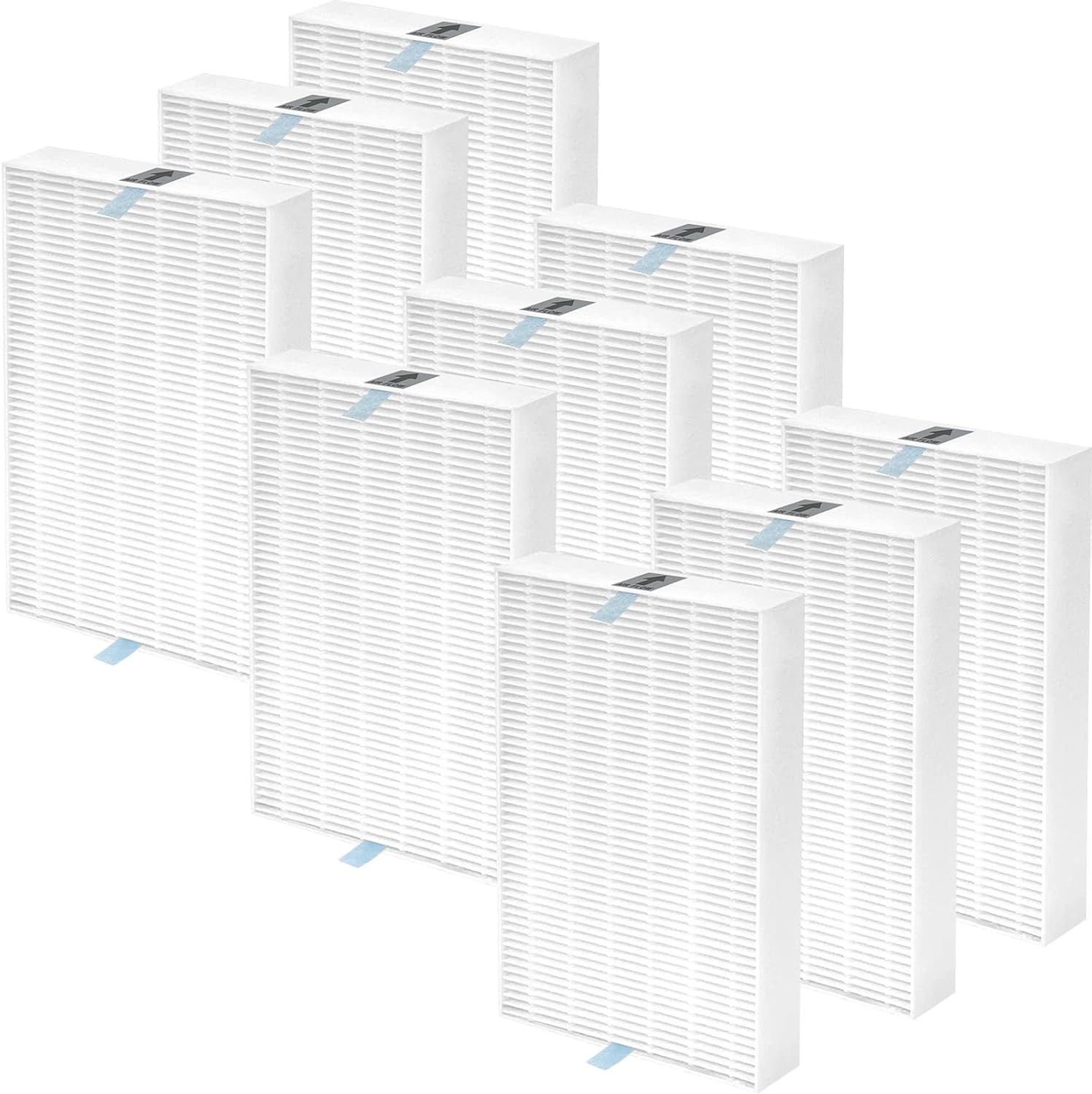 HPA300C HEPA Replacement Filter R Compatible with Honeywell HPA300, HPA200, HPA100, HPA090 Series and HPA5300 Air Purifier, True HEPA Filter R (HRF-R3 & HRF-R2 & HRF-R1, 6 Pack)