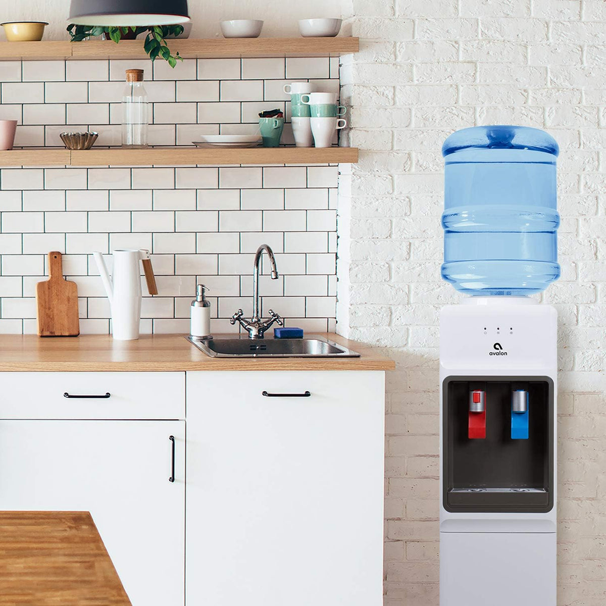 Avalon Top Loading Water Cooler Dispenser Hot Cold WCBD2B
