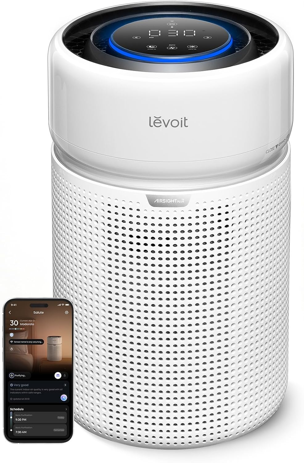 Air Purifiers Large Room Bedroom Home up to 1073 Ft², Core 300-P