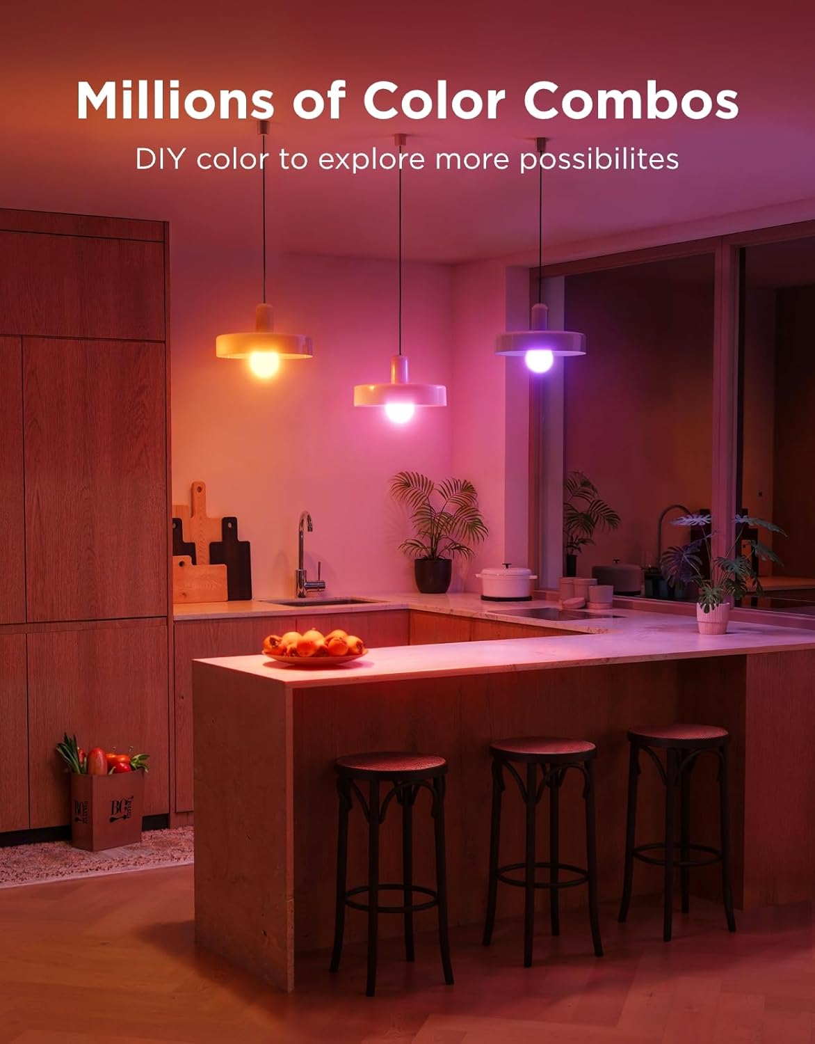 Govee A19 Smart LED Light Bulbs 800-Lumen H6008