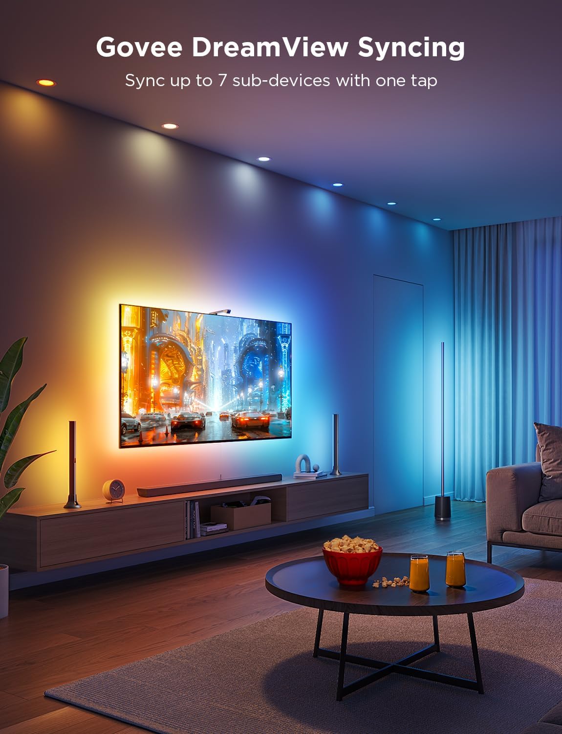 Govee TV Backlight 3 Lite Kit 3.6m RGBICW H605A