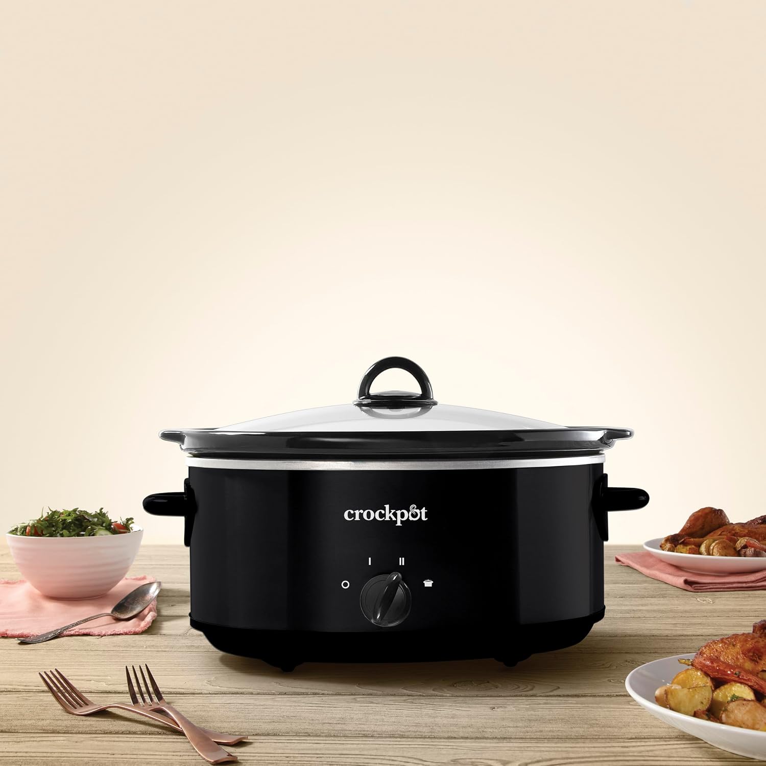 Crock-Pot Manual Slow Cooker, 7 Qt