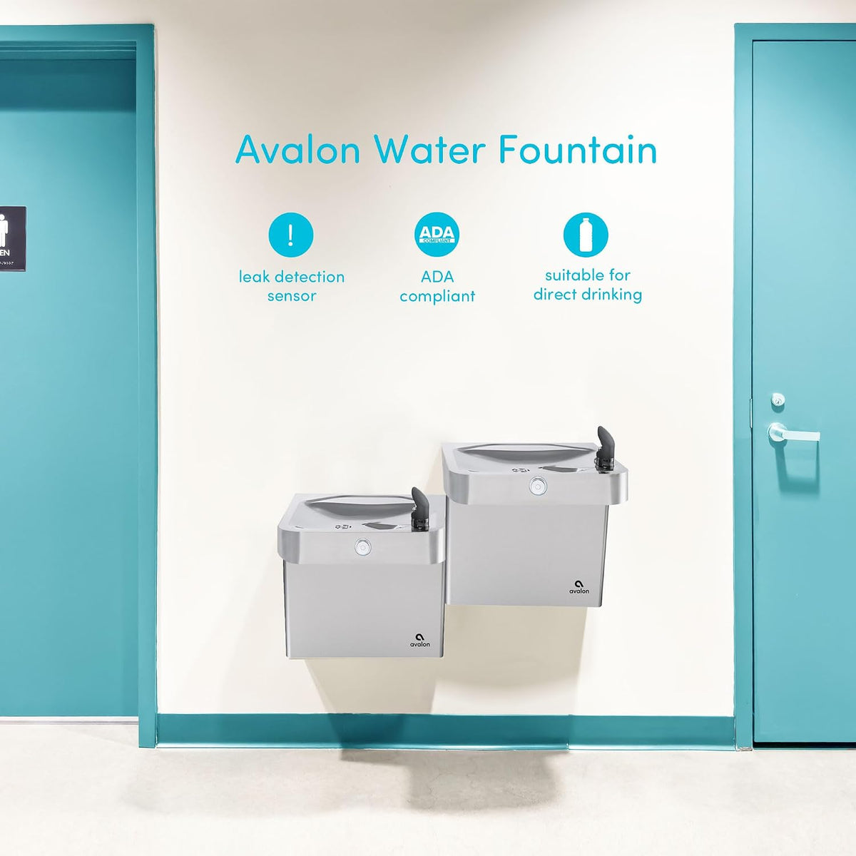 Avalon Wall Mounted Water Fountain A51-OFNC