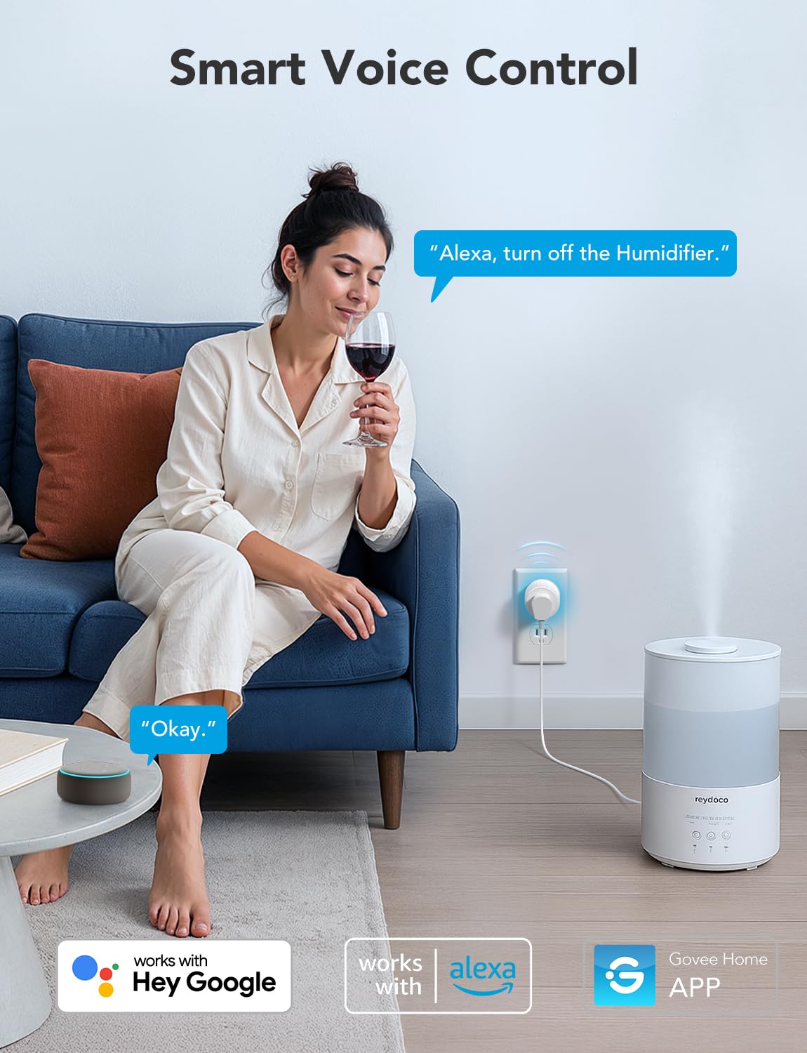 Govee Smart Plug Globe Outlet B5081