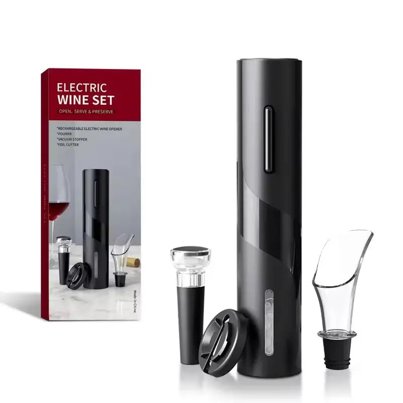 Electric Wine Bottle Opener Automatic Red Wine Corkscrew Wine Opener Wine Tools Kitchen Products Performance Plastic
