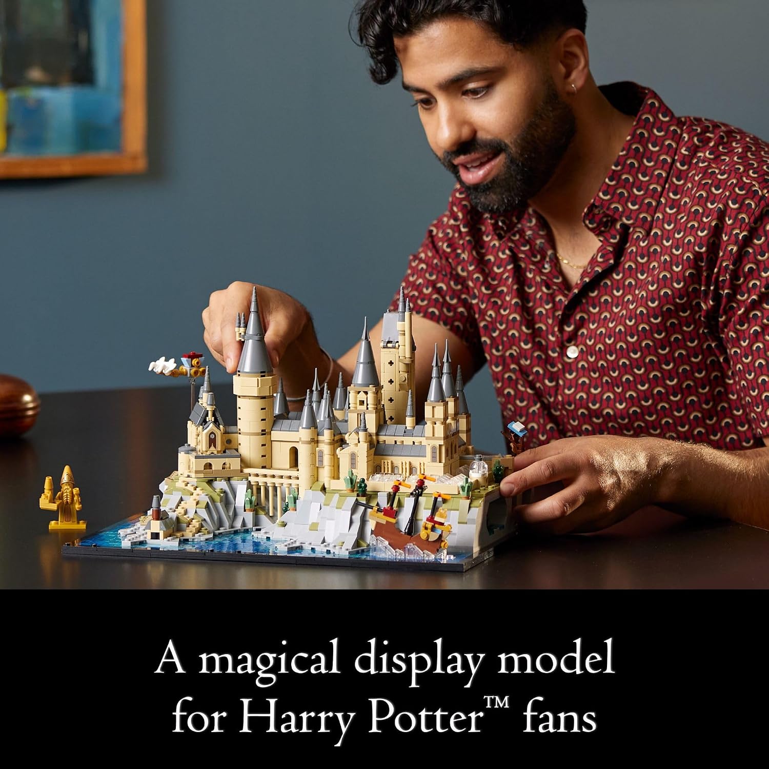 Harry Potter Hogwarts Castle and Grounds 76419 Building Set, Gift Idea for Adults, Buildable Display Model, Collectible Harry Potter Playset, Recreate Iconic Scenes from the Wizarding World