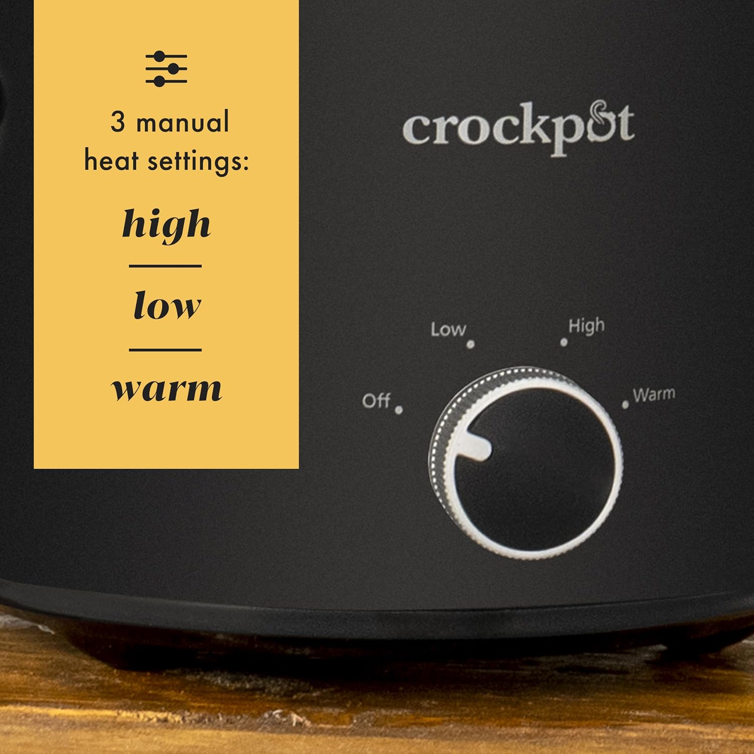 Crock-Pot Manual Slow Cooker, 2 Qt