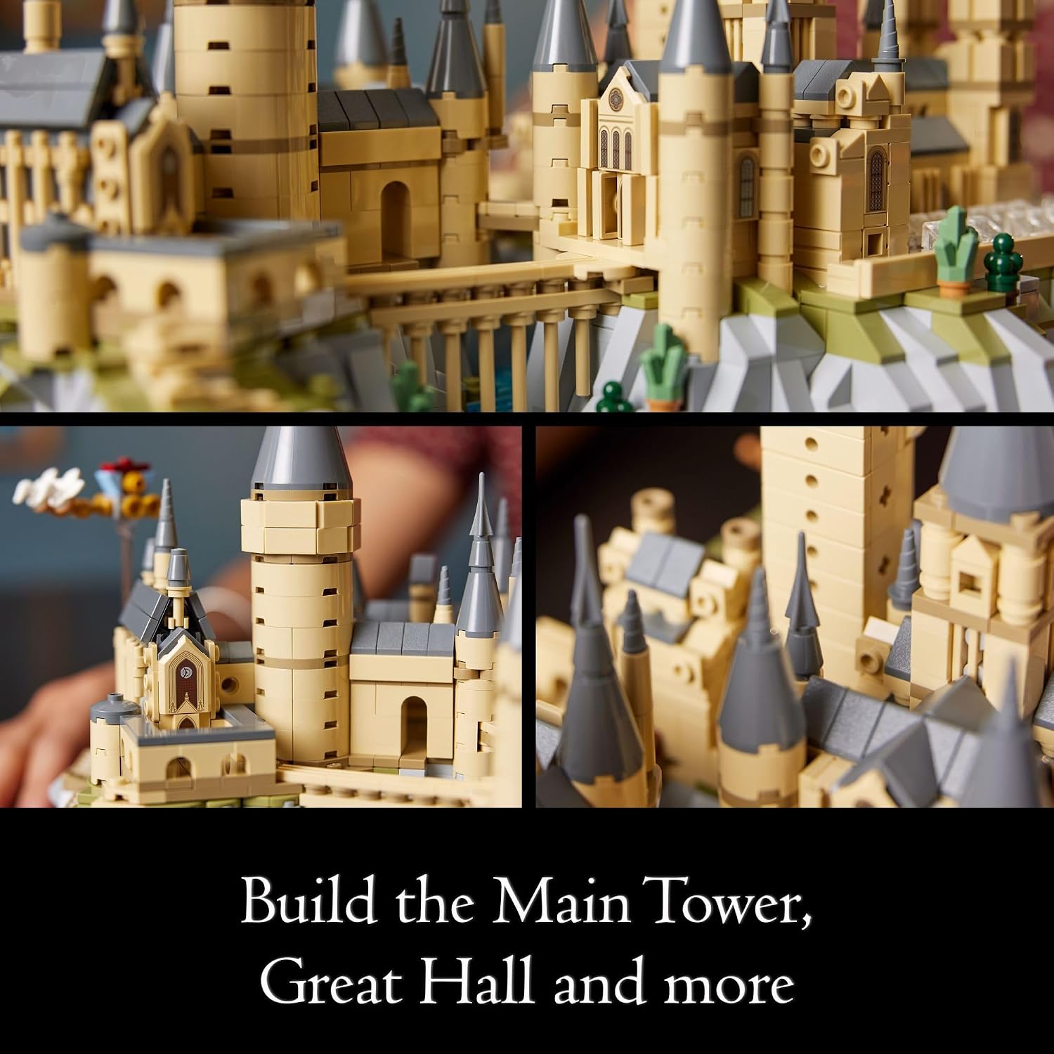 Harry Potter Hogwarts Castle and Grounds 76419 Building Set, Gift Idea for Adults, Buildable Display Model, Collectible Harry Potter Playset, Recreate Iconic Scenes from the Wizarding World