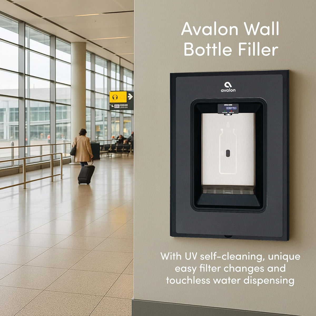 Avalon In-Wall Bottle Filler A50-B