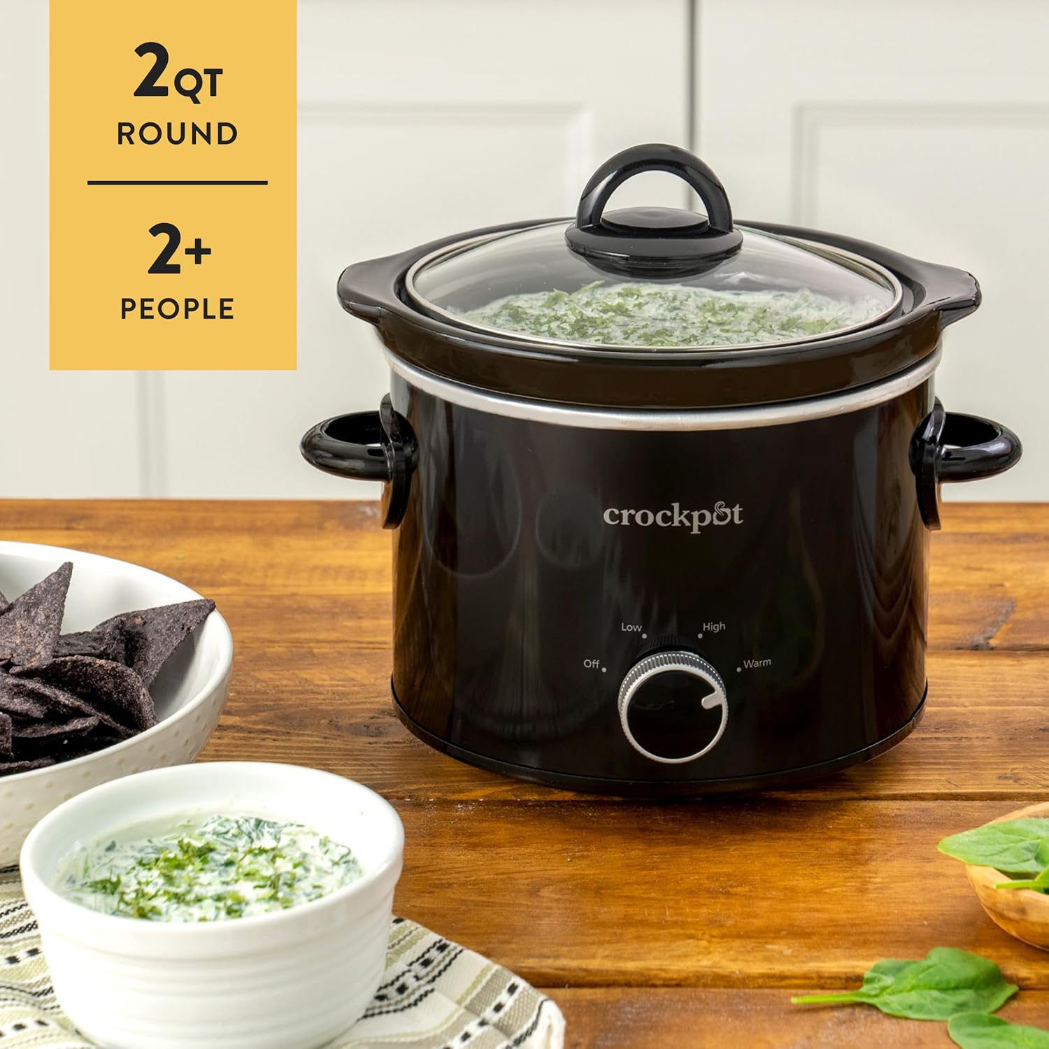 Crock-Pot Manual Slow Cooker, 2 Qt