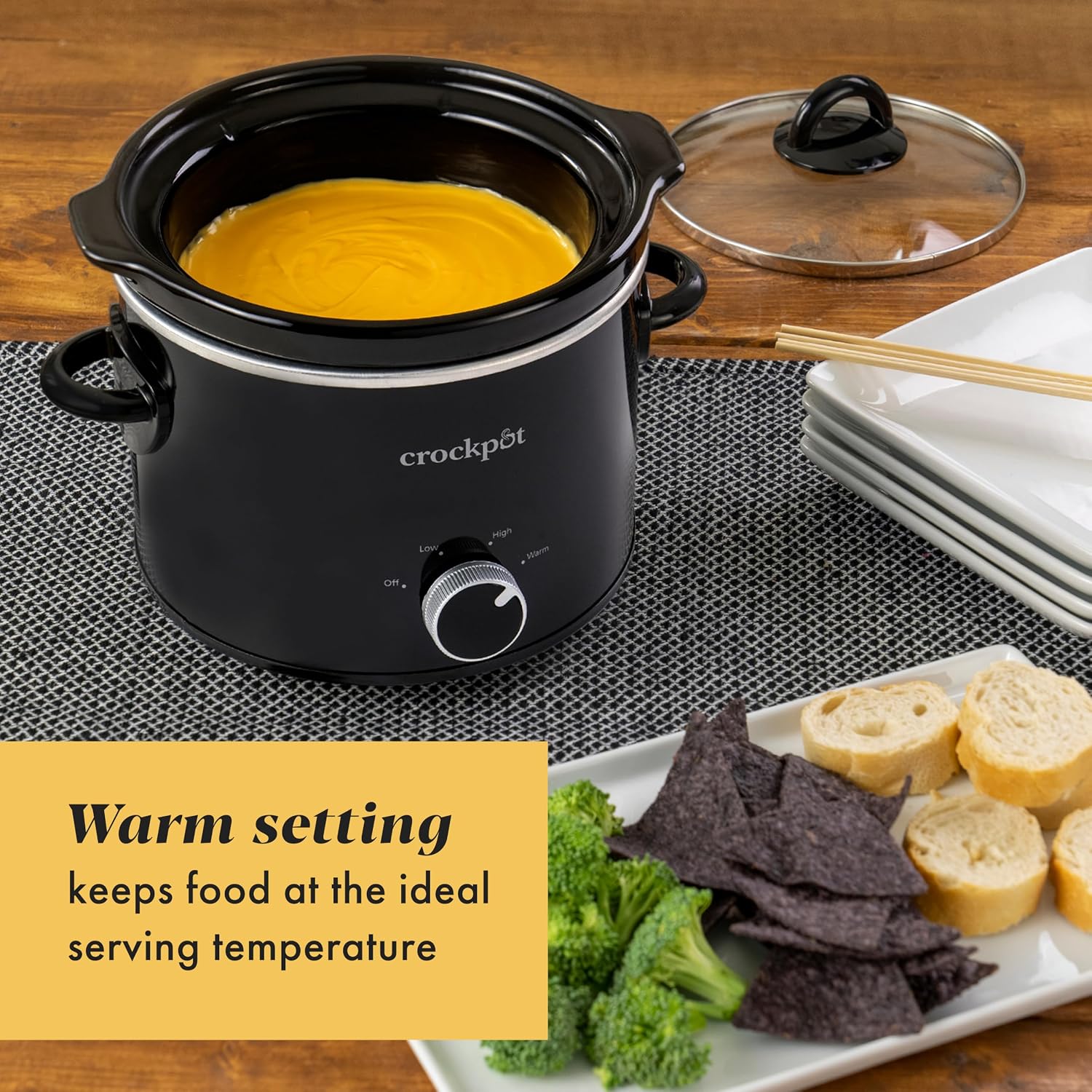 Crock-Pot Manual Slow Cooker, 2 Qt