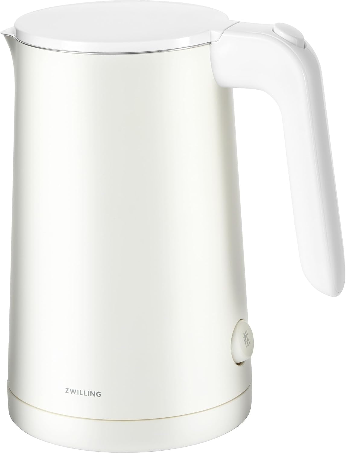 Enfinigy Cool Touch Electric Kettle, 1-Liter Cordless Hot Water & Tea Kettle, Fast Boil, Double-Walled Stainless Steel, Black