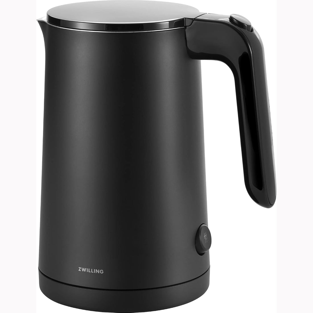 Enfinigy Cool Touch Electric Kettle, 1-Liter Cordless Hot Water & Tea Kettle, Fast Boil, Double-Walled Stainless Steel, Black