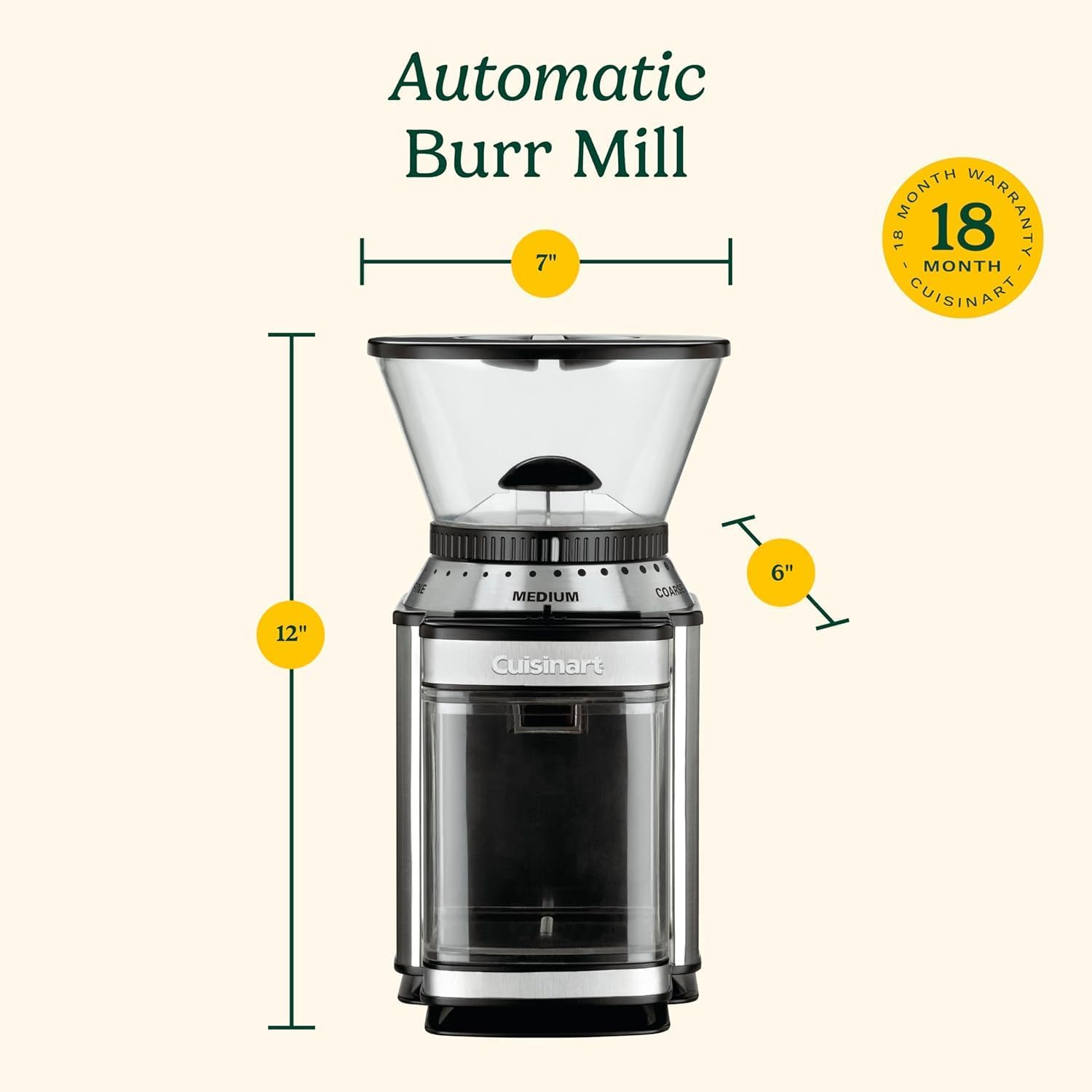 Cuisinart Supreme Grind Burr Grinder