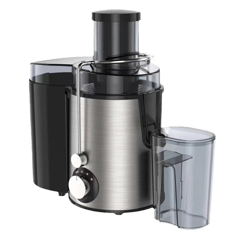 Stainless Steel Fruit Juicer Centrifugal Strong Power Easy to Clean 800W Motor Big Mouth Large for Fruits and Vegetables