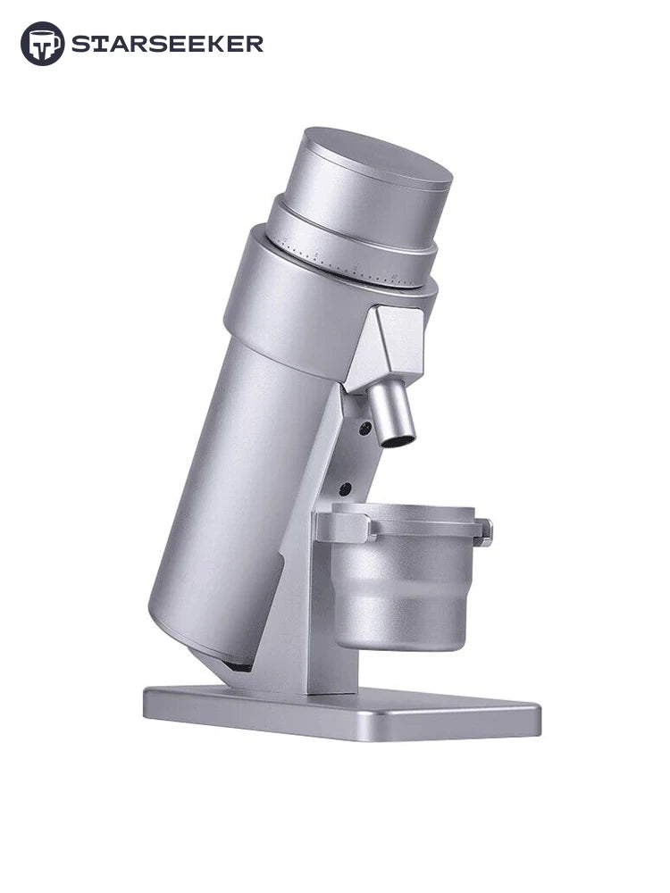 EDGE plus Electric Coffee Grinder 63MM Titanium Burr Stepless Fineness Adjustment Removable Magnetic Suction Port