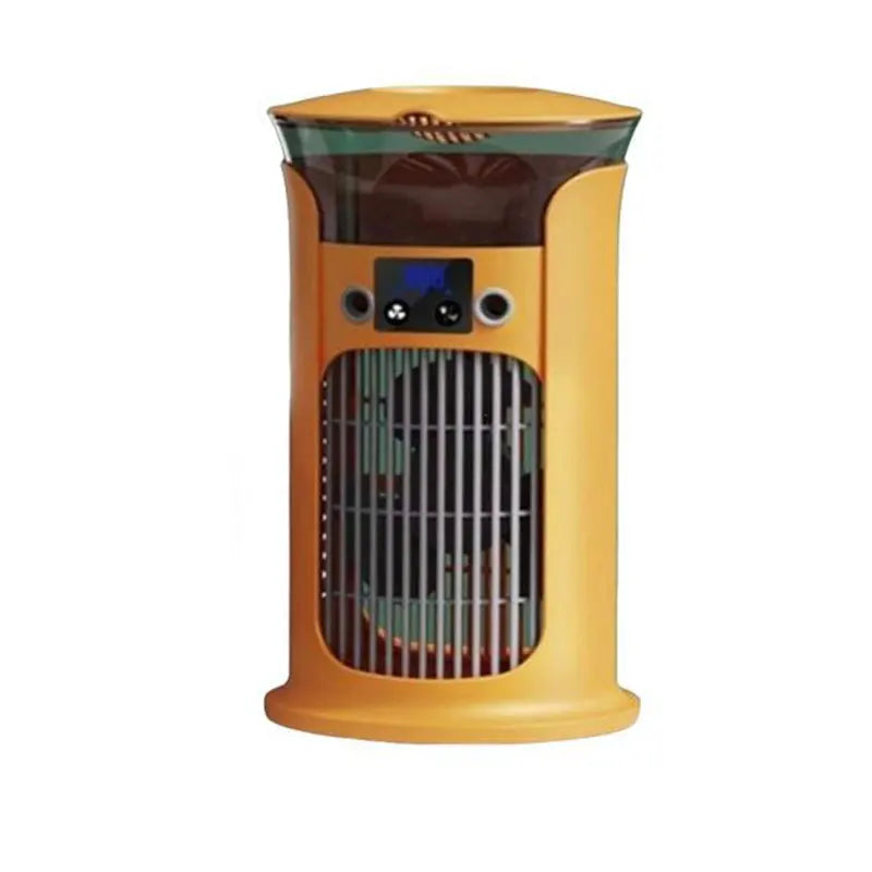 Mute Desktop USB Mini Portable Air Conditioner Fan Room Home Camp Humidifier Water Mist Cooling Fan Night Lamp Air Cooler