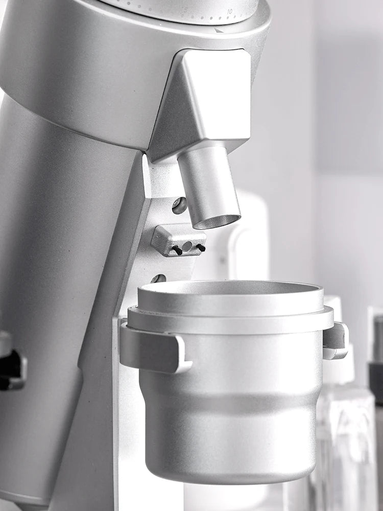 EDGE plus Electric Coffee Grinder 63MM Titanium Burr Stepless Fineness Adjustment Removable Magnetic Suction Port