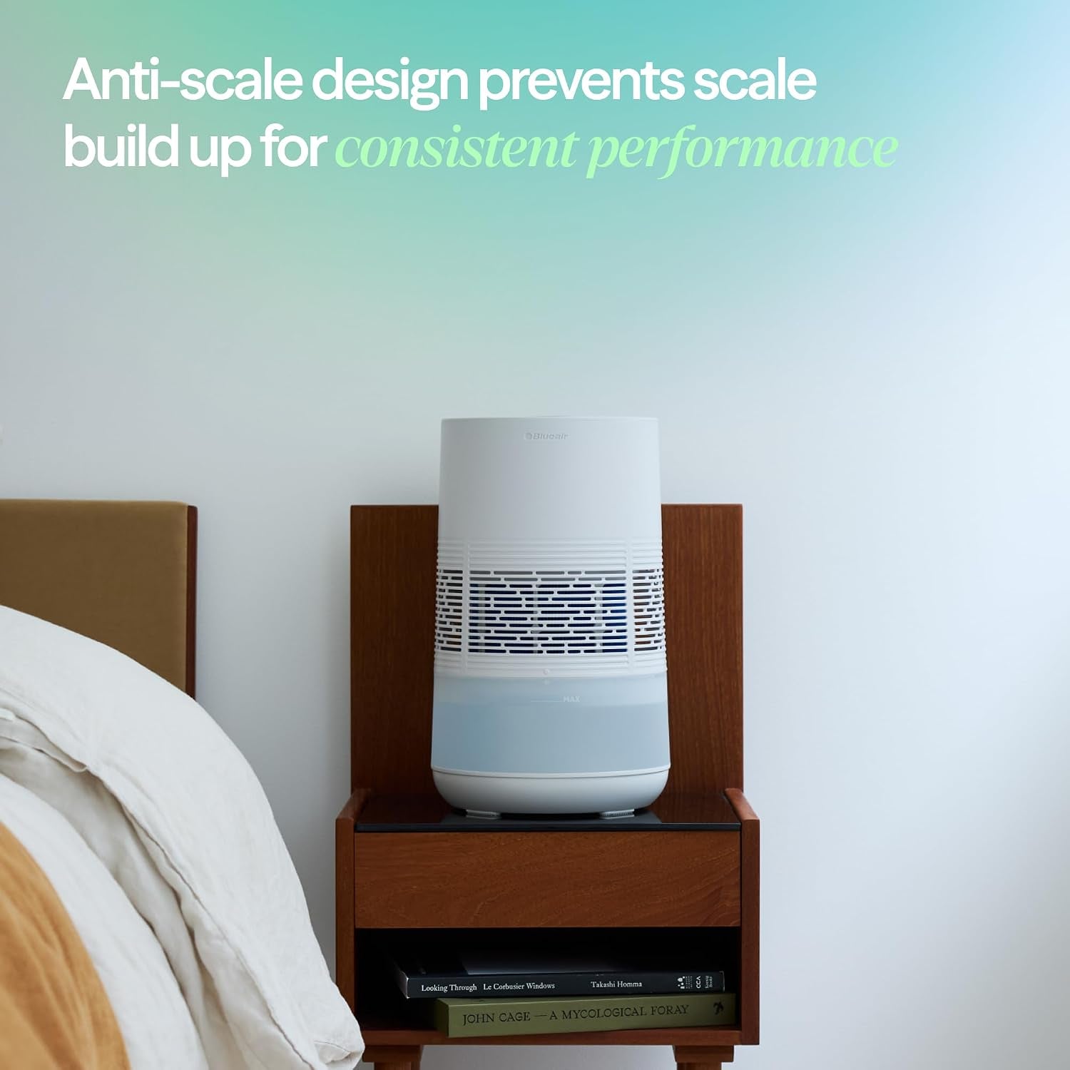 Premium Smart Humidifier for Large Rooms, Bedrooms, Better Sleep with Evaporative Invisible Mist Tech, Auto Humidify, Easy Top Fill, Smart Control with App, Touchscreen, 3.5L Tank for 48 Hours