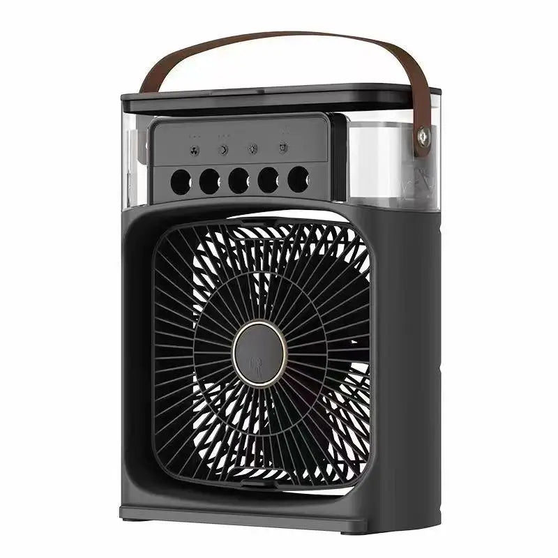 Portable Humidifier Fan Air Conditioner Household Small Air Cooler Hydrocooling Air Adjustment for Office 3 Speed Fan New