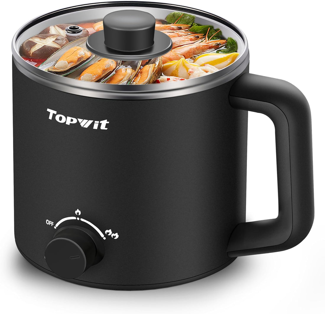 1.6L Electric Pot, Electric Hot Pot with 304 Stainless Steel