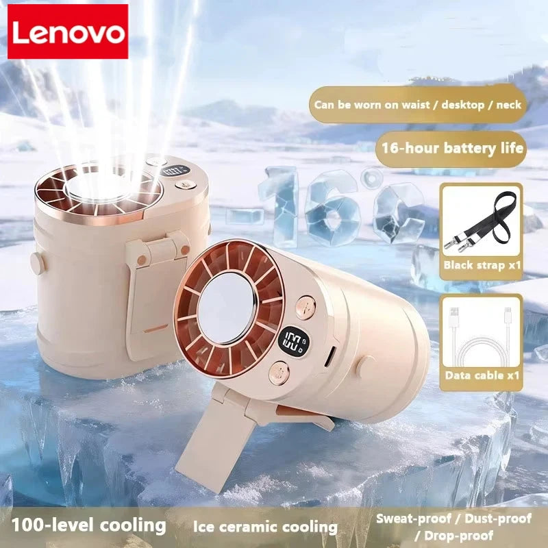 Waist Fan Portable Air Conditioner Personal Cooling Clip on Fan for Outdoor Sports Travel Office Workers Summer Gift
