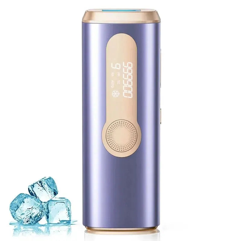IPL Hair Removal Device Ice-Cooling 3 in 1 Painless 16J Photoepilator Permanent Whole Body Home Treament for Men and Women