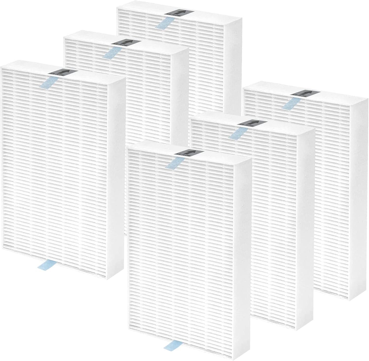 HPA300C HEPA Replacement Filter R Compatible with Honeywell HPA300, HPA200, HPA100, HPA090 Series and HPA5300 Air Purifier, True HEPA Filter R (HRF-R3 & HRF-R2 & HRF-R1, 6 Pack)