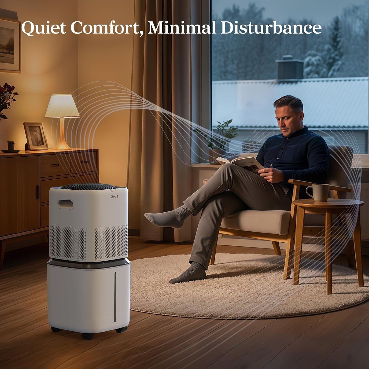 Evaporative Humidifiers for Home Whole House, 22.7L Superior 6000S