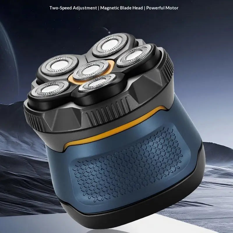 Balding Tool - Home Use Men'S Water-Proof Electric Shaver with High Power Hair Clipper for Two-Purpose Use