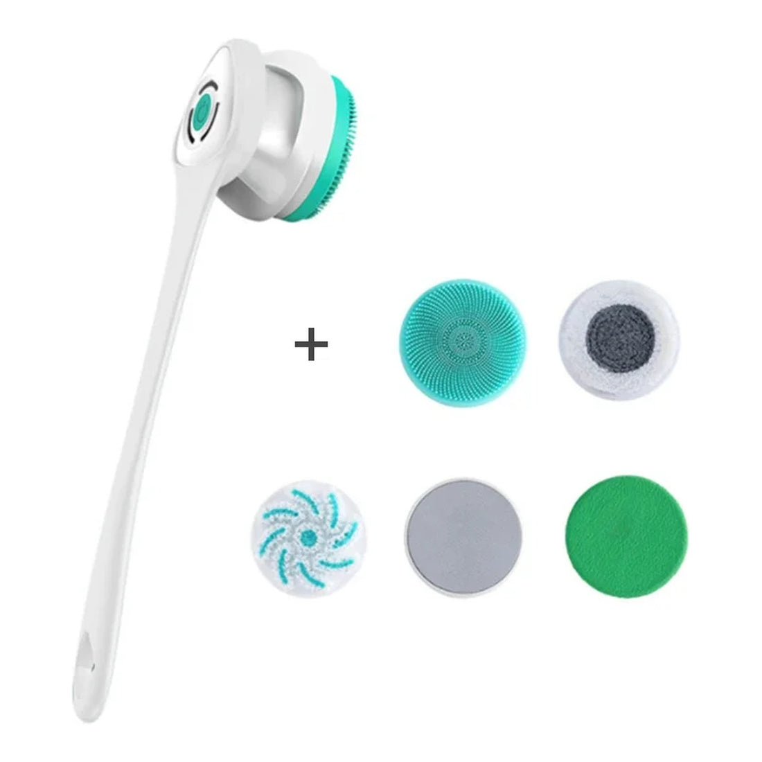 5-in-1 Electric Shower Brush Set