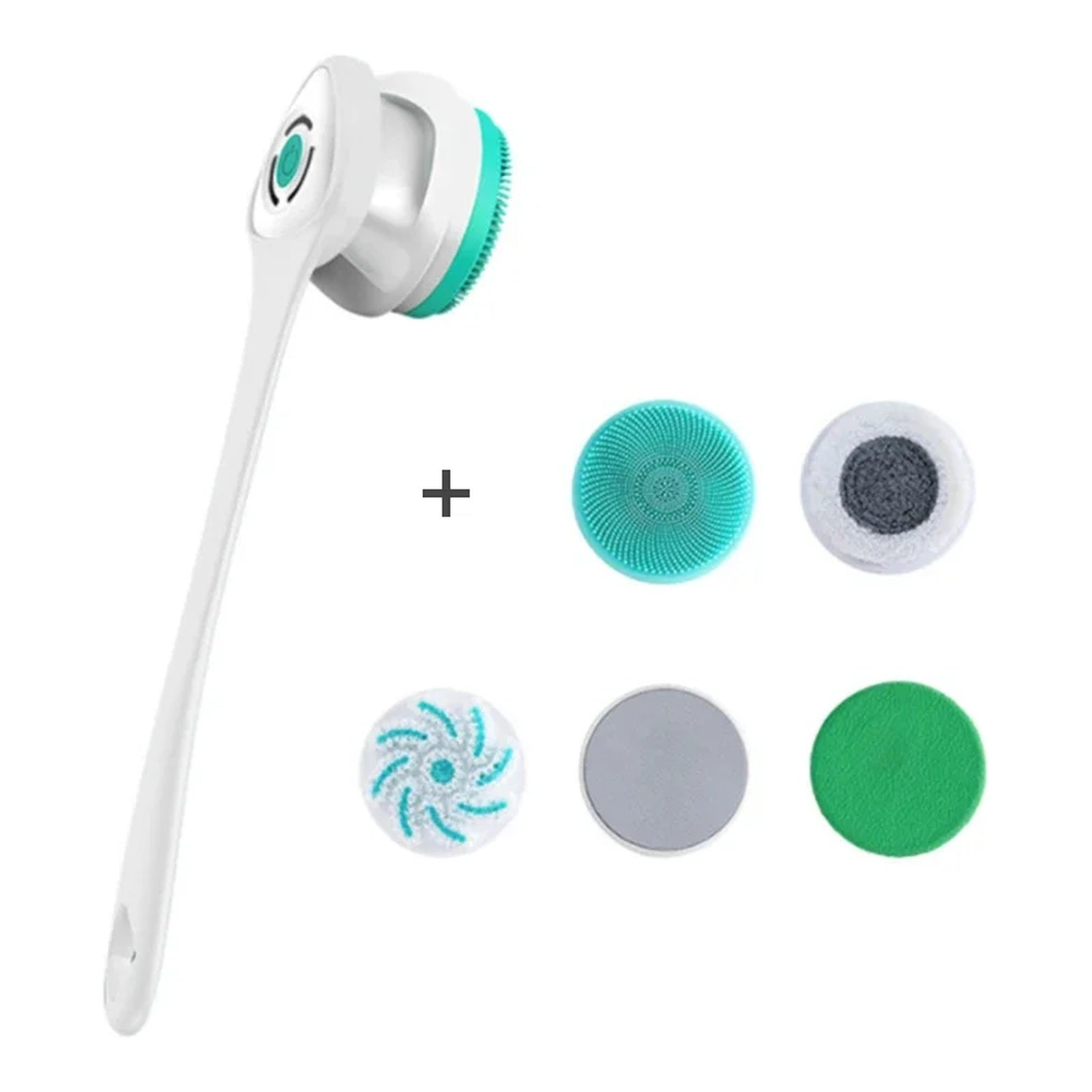 5-in-1 Electric Shower Brush Set