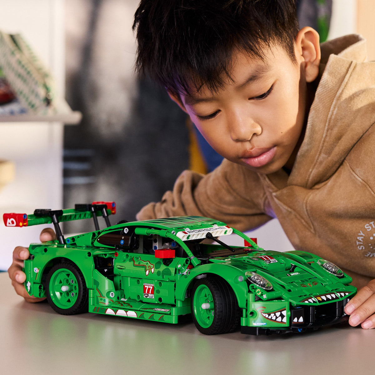 LEGO Technic Porsche 911 GT3 R REXY AO Racing Car 42224
