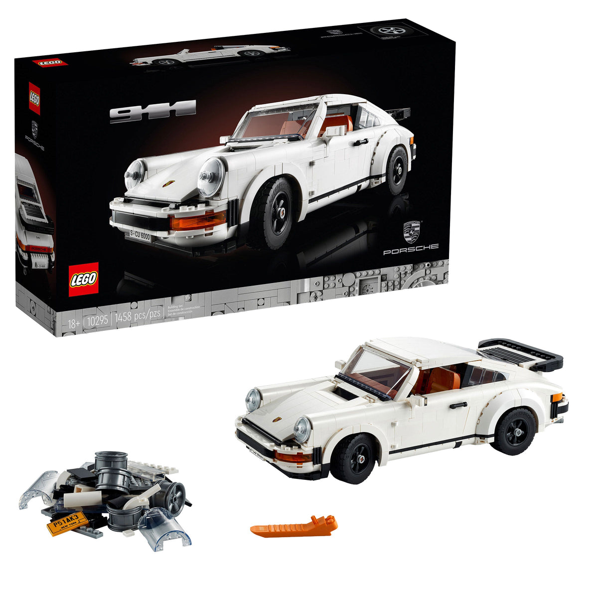 LEGO Icons Porsche 911 10295 Building Kit 1458-Piece