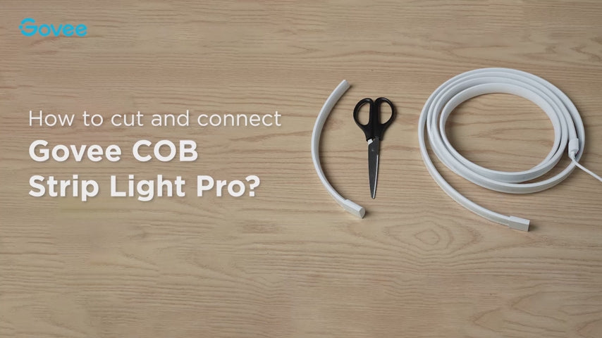 Govee COB LED Strip Light Pro RGBICW WiFi H61E6