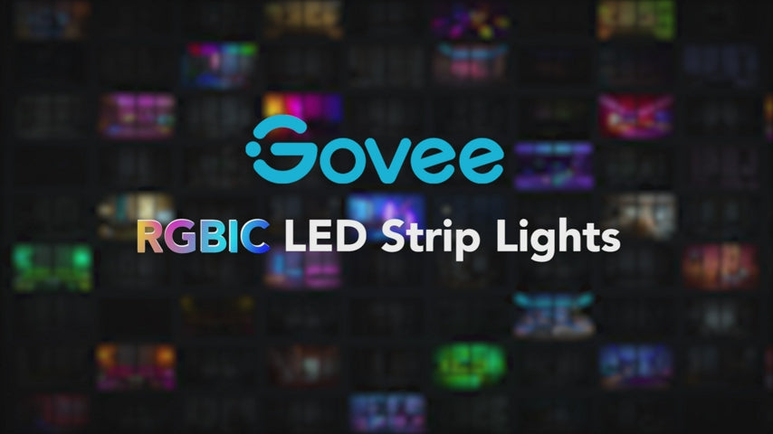 Govee RGBIC LED Strip Lights Bluetooth App Control H617E