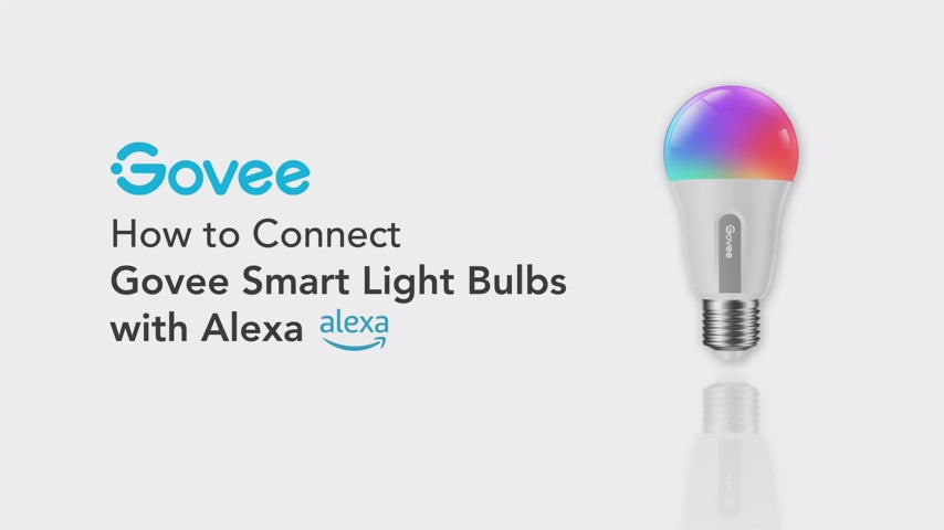 Govee Smart Bulbs A19 LED Light Bulbs 800lm RGBWW H6008