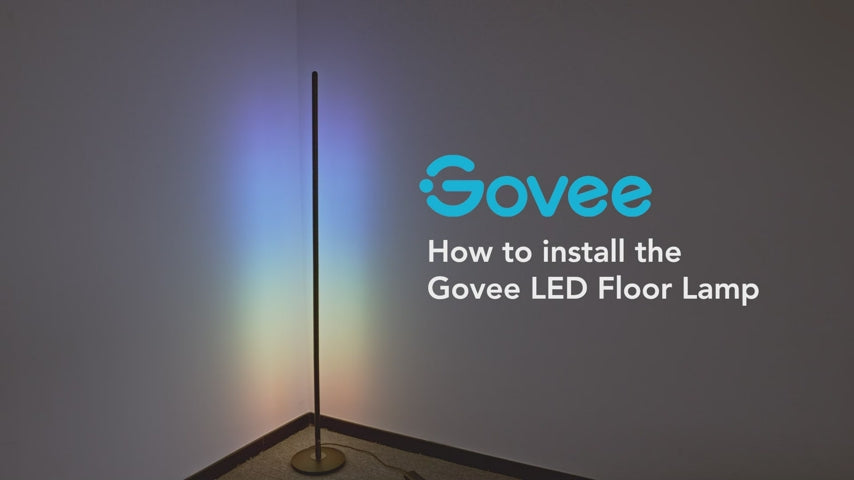 Govee RGBIC Floor Lamp Basic 1000LM Corner Lamp H6076A