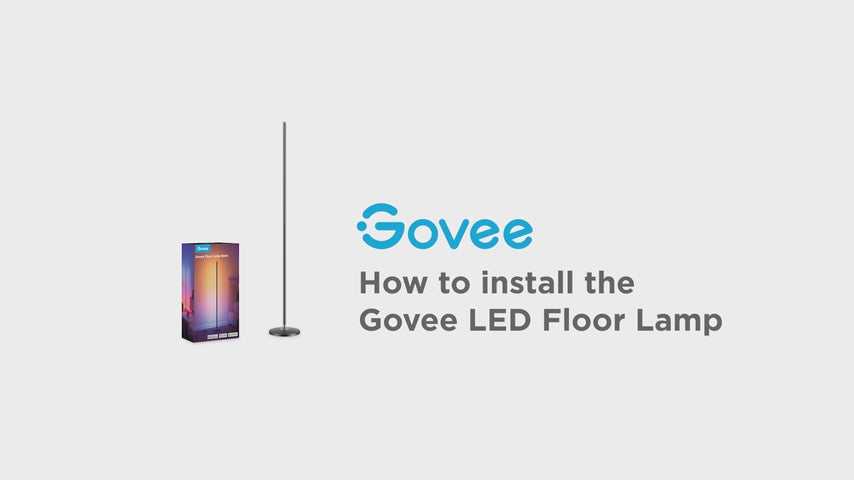 Govee RGBIC Floor Lamp Basic 1000LM Corner Lamp H6076A