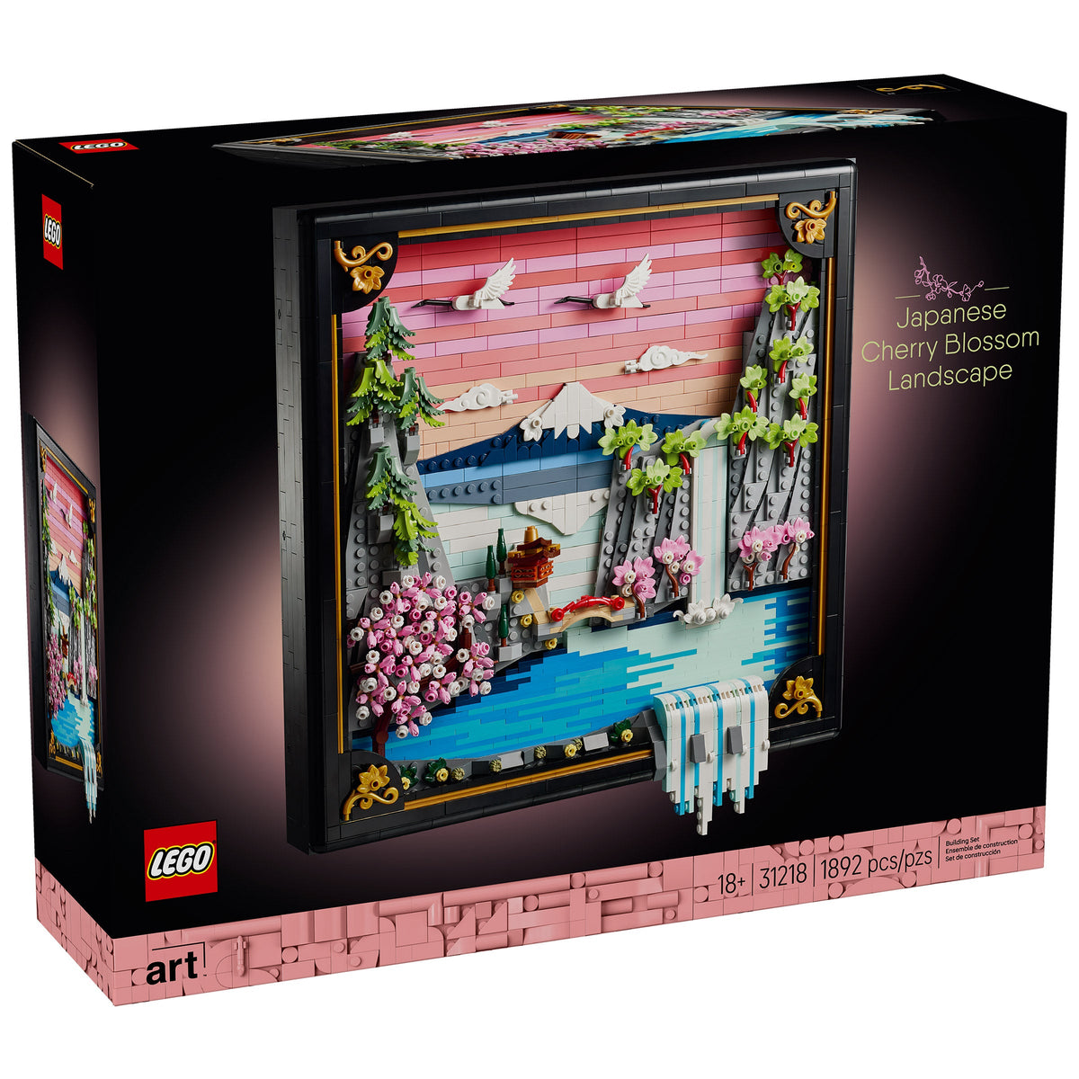 LEGO Art Japanese Cherry Blossom Landscape 31218